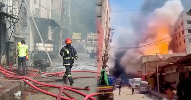 মিরপুরে রূপনগরে অগ্নিকাণ্ড